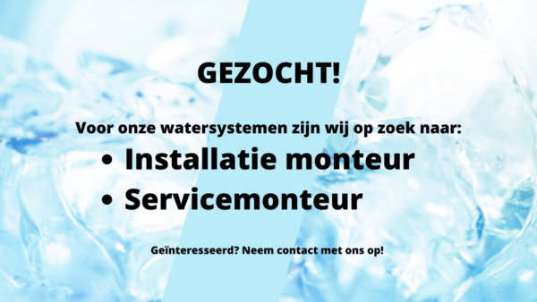 Vacature MW Water Systems Vacature MW Water Systems