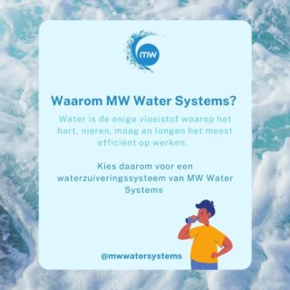 Waarom zou u kiezen voor een waterzuiveringsinstallatie van MW Water Systems? Water is de enige vloeistof waarop het hart, nieren, maag en longen het meest efficiënt op werken. Kies daarom voor een waterzuiveringssysteem van MW Water Systems Kijk op onze website: Link in onze bio Of bel ons: 0594-204080 Vraag vandaag nog een offerte aan! #water #watersystems #schoonwater #waterzuivering #zuiverwater #mwwatersystems #watersystemen #geenkalk #kalkvrijwater #kalkvrij #gezondwater #stayhealthy #healthywater #ontkalken #minderkalk #waterzuiveringssysteem #cleanwater #waterzuiveren #waterzuiver #waterschap #waterzuiveringsproducten #waterzuiveringsproces #waterdrinken #drinkwater #schoondrinkwater #drinkwaterallday #drinkmorewater #zuiverdrinkwater #gezonddrinkwater #gezond