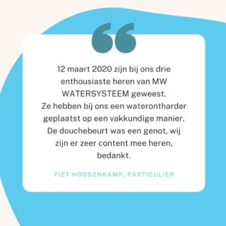 Klanten vertellen over MW Water Systems 💧 Voor meer recensies en informatie over MW Water Systems Ga naar onze website: www.mwwatersystems.nl Link in onze bio! Of bel ons: 0594-204080 #schoonwater #mwwatersystems #watersystems #waterontharder #zachtwater #water #waterzuivering #geenkalk #ontkalken #minderkalk #gezond #gezondblijven #drinkwater #waterdrinken #recensies #recensie #klanten #stayhydrated #drink #waterzuiveringssysteem